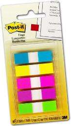 Post-it Plain (Flag) 11.9 x 43.2 mm Multicolor Sticky Notes_0