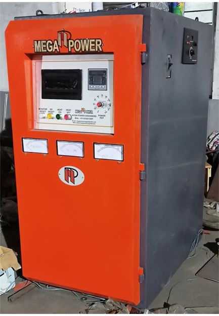 MEGA POWER 2500 kg/hr Induction Heating Furnace 1100 deg C Brass, Copper_3