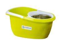 GUDPLAS Bucket Mop Microfibre 6.5 inch Lemon and White_0