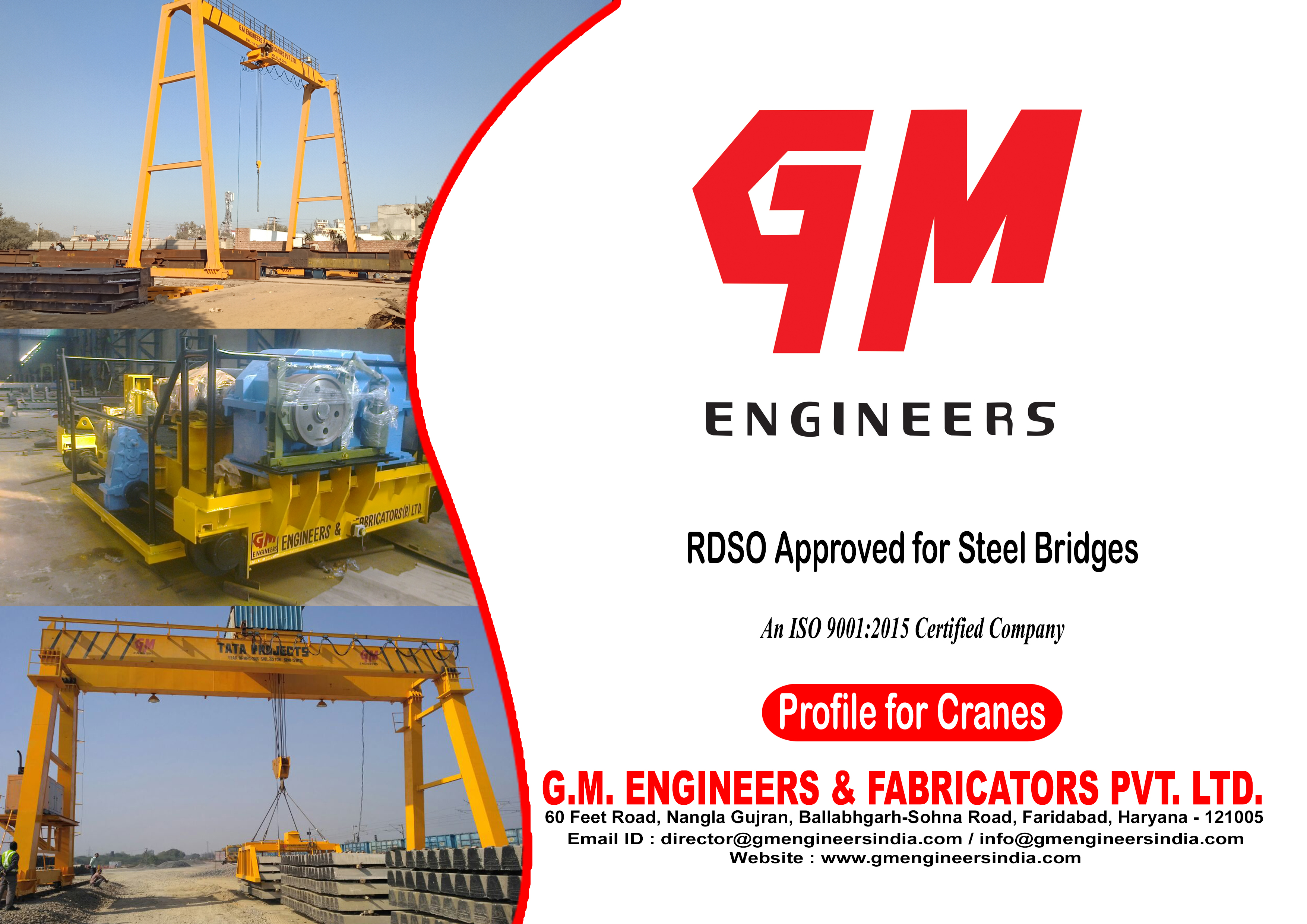 GM 5 ton EOT Crane Single Girder Remote Control_2