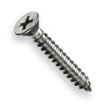 IKO Round M6 32 mm Self Tapping Screws Stainless Steel Polished_0