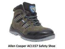 Allen Cooper AC-1157 Suede Leather Steel Toe Safety Shoes Grey_0