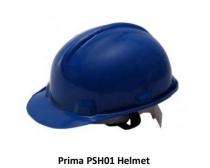 Prima HDPE Blue Pin Lock Safety Helmets PSH01_0