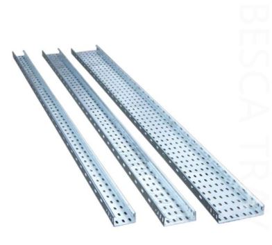 Galvanized Iron 2 mm Perforated Cable Trays_4