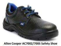 Allen Cooper AC-7006 Leather Steel Toe Safety Shoes Black_0