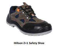 Hillson Z+1 Suede Leather Steel Toe Safety Shoes Brown_0