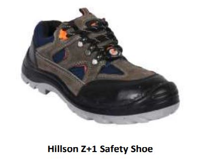 Hillson Z+1 Suede Leather Steel Toe Safety Shoes Brown_0