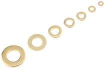 Pollen M3 Plain Washers Brass_0