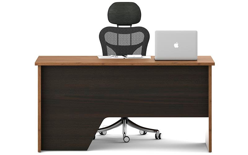 Executive Office Tables Brown Pre Laminated Particle Wood_2