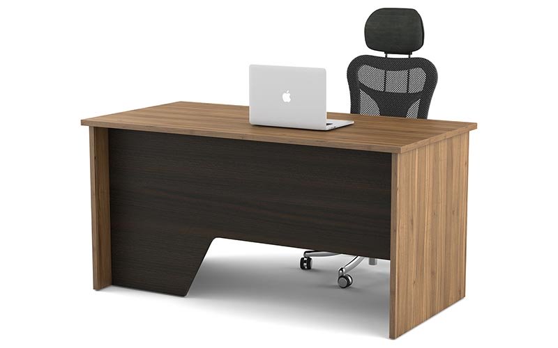 Executive Office Tables Brown Pre Laminated Particle Wood_3