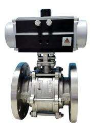 Flowmax 0.5 - 15 inch Actuator Cast Steel Ball Valves Flanged_0