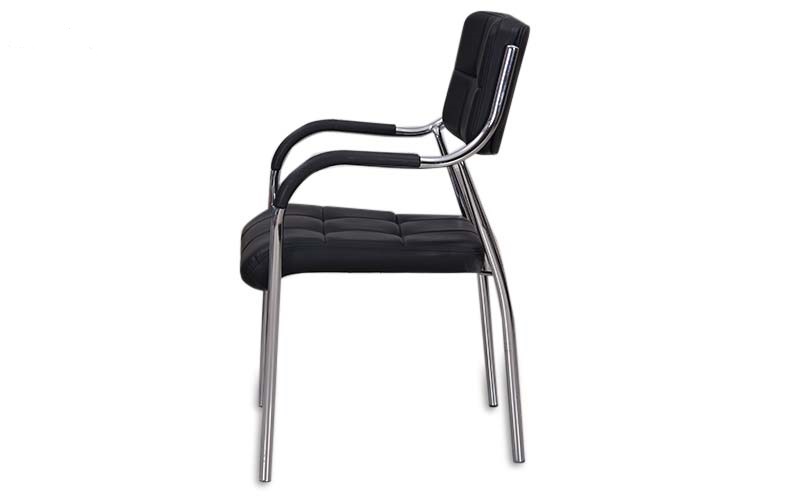 Visitor Black 985 x 635 x 605 mm Fabric Office Chairs_1