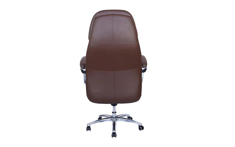 Revolving Brown 1080 x 635 x 605 mm Fabric Office Chairs_1