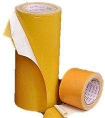 Double Sided Tape Cotton 0 - 10 m 0 - 20 mm yellow_0