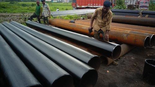 H Square Hot Rolled MS Pipes 3 m_1