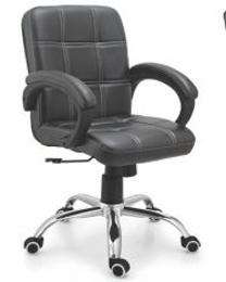 OFFICE SPACE Ergonomic Black 1080 x 615 x 605 mm Fabric Office Chairs_0