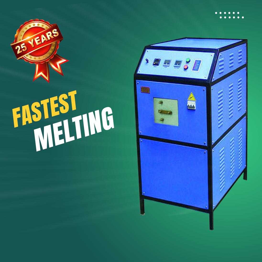 SHAPET INDUCTION COMPANY 200 kg/hr Induction Heating Furnace 1100 deg C_1