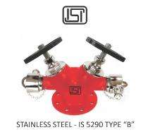 SWATI Stainless Steel Double Headed Hydrant Valves_0