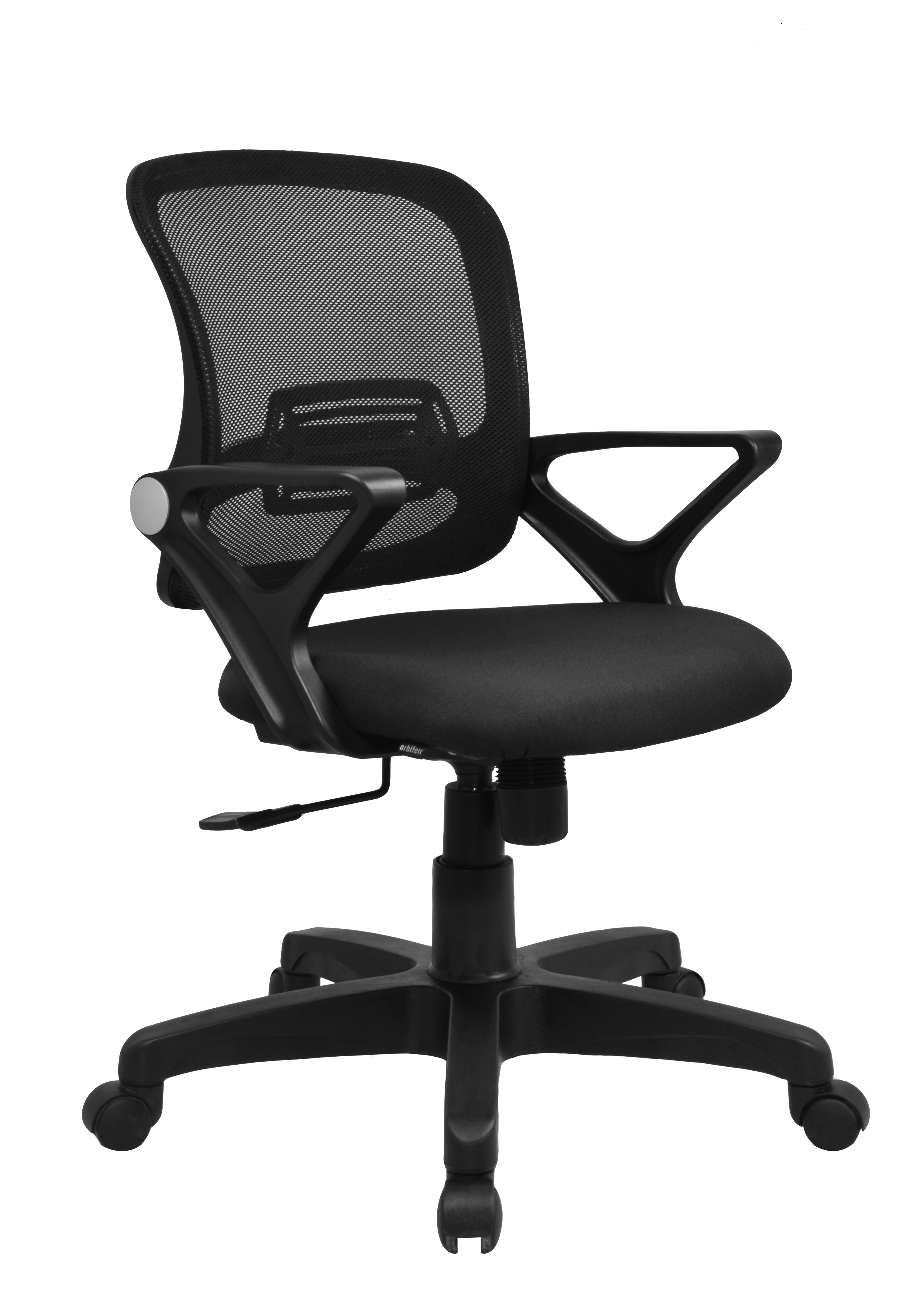 Buy Revolving Black 985 x 635 x 605 mm Mesh Office Chairs online at
