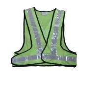 Polyester Safety Jackets S, M, L Without Sleeves Green_0