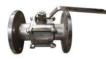 Manual SS Ball Valves 2 inch Flange 100 psi_0