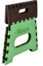 U MAX Stools Folding Plastic Green and Brown_1