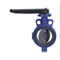 2 - 4 inch Manual CI Butterfly Valves Flanged 10 - 12 bar_0