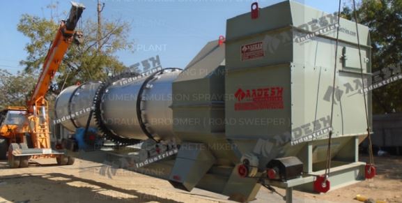 AADESH Drum Mixer Machine 30 - 40 TPH DM-35_1