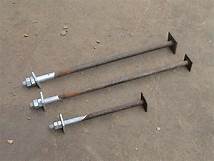 M5 - M50 Mild Steel Foundation Bolts L Shape 1000 mm_3