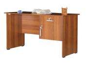 Office Tables Brown Pre Laminated Particle Wood_0