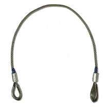 2 ft Eye and Eye Wire Rope Sling 5 ton_0