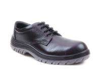 JBW SHARK Real Leather Steel Toe Safety Shoes Black_0