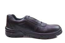 JBW HONDA Real Leather Steel Toe Safety Shoes Black_0