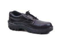 JBW CLIMAX Real Leather Steel Toe Safety Shoes Black_0