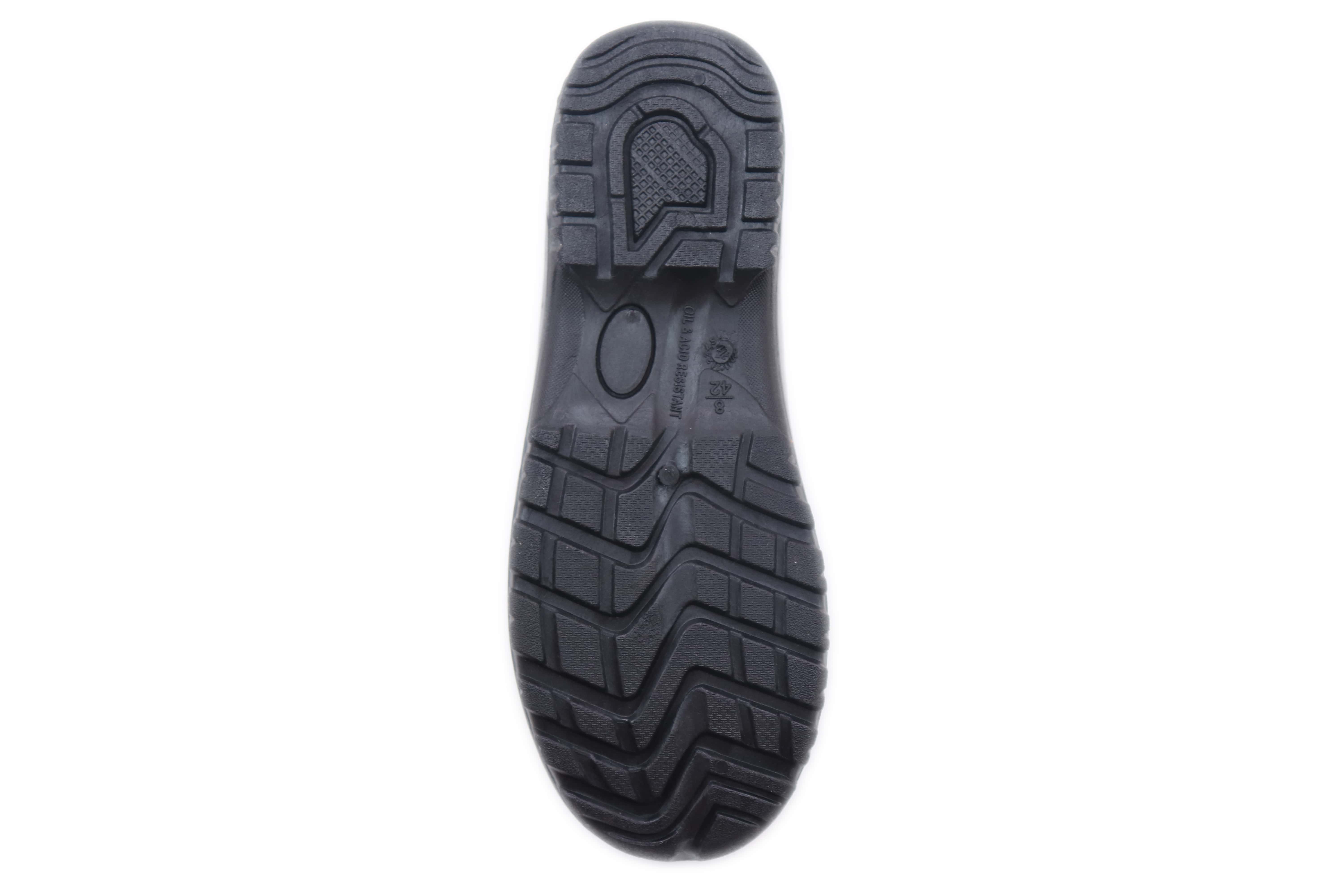 SAFER SA 604 Real Leather Steel Toe Safety Shoes Black_3