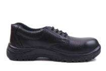 JBW MIRAZ Real Leather Steel Toe Safety Shoes Black_0