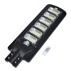 Realbuy 120 W Cool White LED ABS Plastic 25 Ah Solar Street Light_1