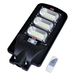 FOS 60 W Cool White LED ABS Plastic 15 Ah Solar Street Light_1