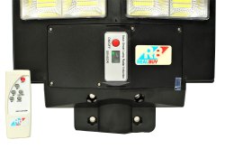 Realbuy 200 W Milky White LED ABS Plastic 20 Ah Solar Street Light_1