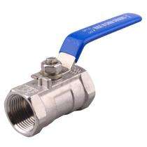 1/4 - 3 inch Actuator Cast Iron Ball Valves Threaded_0