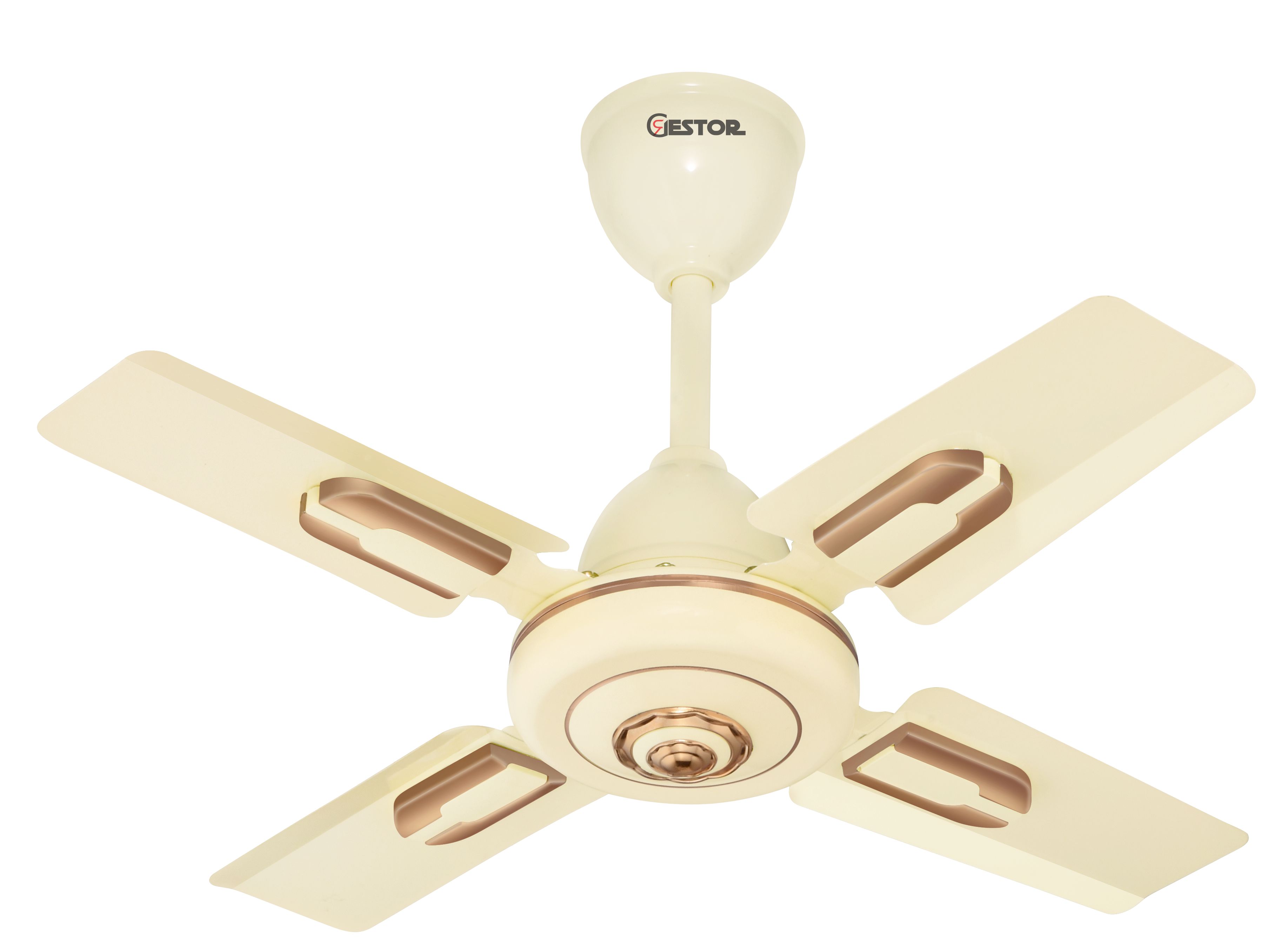 GESTOR 600 mm 4 Blades 70 W Ivory Ceiling Fans_0