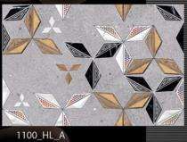 MURANO 1100_HL_A 12 x 18 inch Grey Satin Ceramic Tile_0