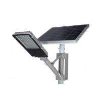 Warm White LED Galvanized Iron 26 Ah Solar Street Light_0