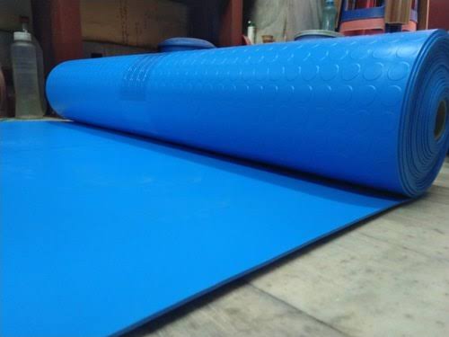 Vijay Rubber Product Floor Mats Electric Rubber (10 x 1) m x 3 mm Blue_1