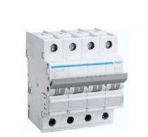 Hager NBN410N Four Pole 10 A B MCB_0