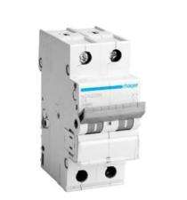 Hager NDN263N Double Pole 63 A D MCB_0