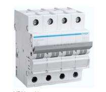 Hager NDN440N Four Pole 40 A C MCB_0