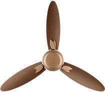 USHA Bloom Magnolia 1250 mm 3 Blades 78 W Golden and Brown Ceiling Fans_0