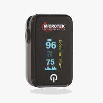 Microtek Fingertip Pulse Oximeter SP02% Black_0