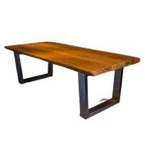 Center Office Tables Brown Wooden_0